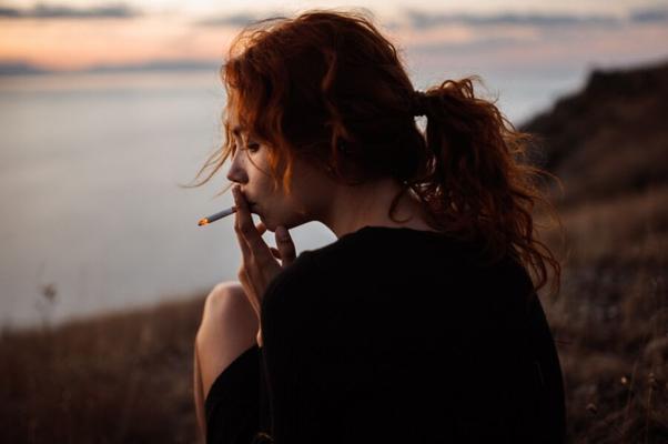 # A- Women and Girls Smoking Corks