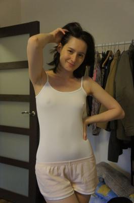 Nippel zu sehen