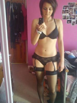 Selfies de lingerie