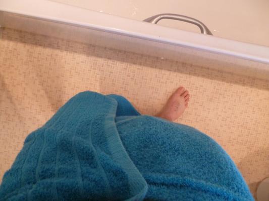 Ducha del domingo por la mañana