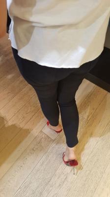 Fußgöttin Gosia Pantoletten High Heels Pantoletten Shopping Public