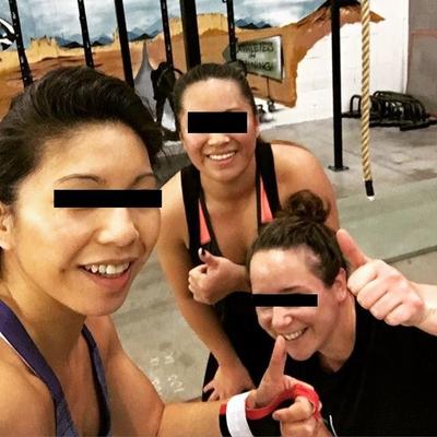 Filles sexy dans ma salle de sport