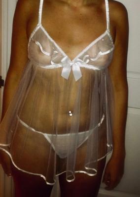 Me In See-Thru Lingerie