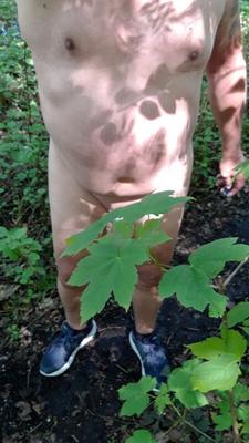 me nude and outdoor