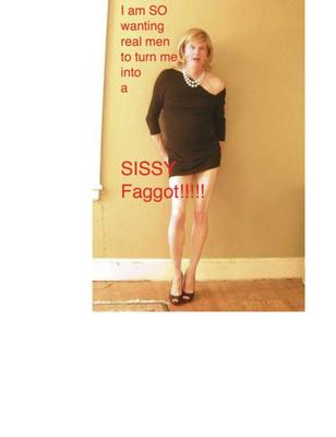 Sissy faggot pics