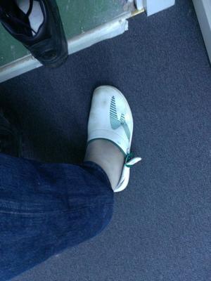 sapatos das nossas donas de casa turcas no trabalho