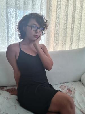 Me in a black dress!
