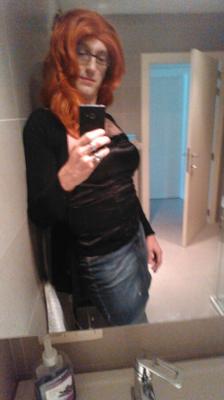 Recuperei minha saia jeans favorita :D
