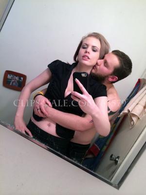 Maxwell and Kristy Kissing