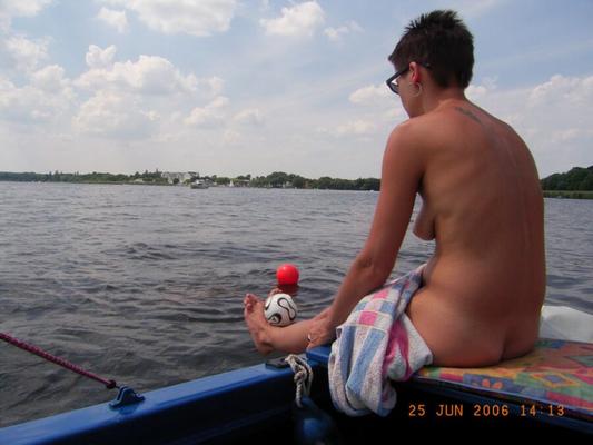 Marco y Lisa, nudistas alemanes