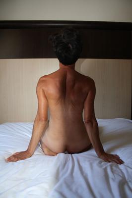 Meine geile Frau vonhinten - Blick auf ihre feuchte Rosette