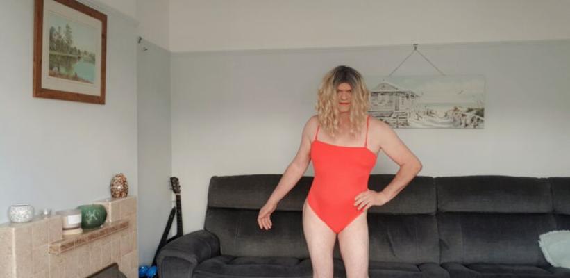 yo en traje de baño