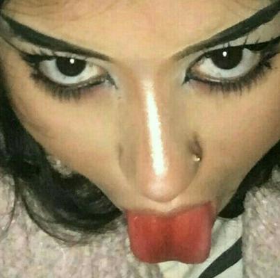 Girls Sticking Their Tongues Out III