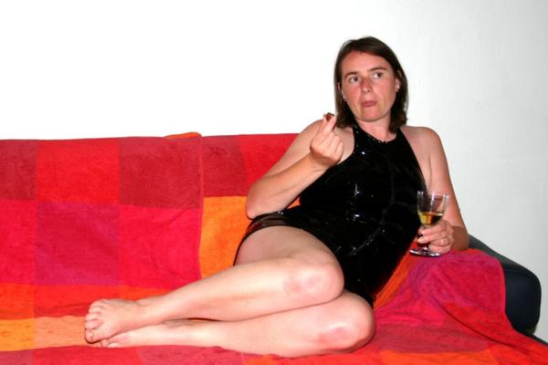Milf Gudrun con su primera cita a ciegas