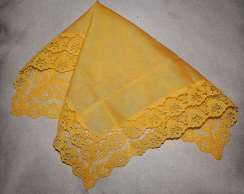 My lacy hanky fetish