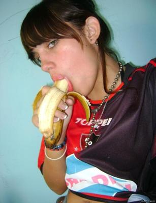 Young teen loves to toy
