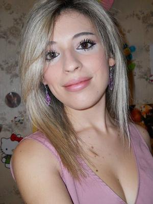 Hot, sexy and classy italian fuckmeat  (blonde bombshell)
