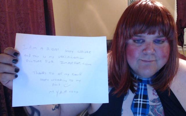 my verification photo