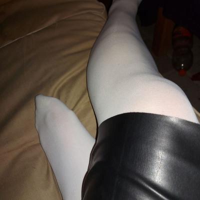 pantimedias blancas