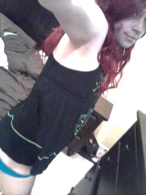 Feminino Ditzy V ruiva