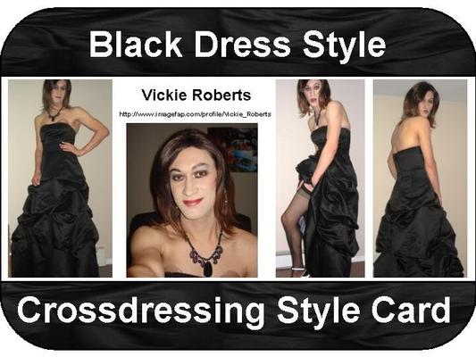 Crossdressing Style Cards Vickie Roberts