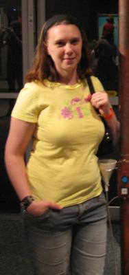 showing wife