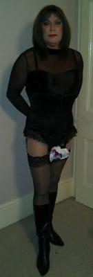 Mistress and myself getting ready to play.
