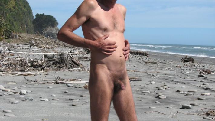 Wichsen am Strand