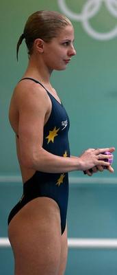 Die australische Schwimmerin Sharleen