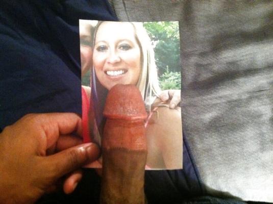 Blonde MILF cum tribute