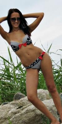 Mujer rusa en bikini