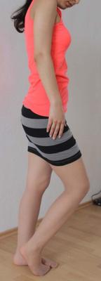 my wife in tight skirt showing her curvy ass