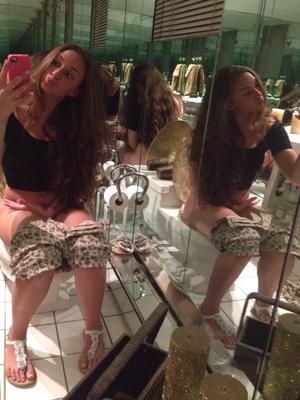 Women in Mirrors   On Phone