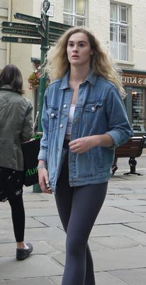 45 Graue Leggings