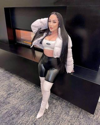 Big booty black women in leather 11