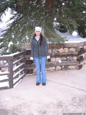 Mindy Vega Ski Trip