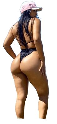 Latina Cute Big Butt Stickers 
