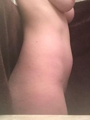 妊婦の自家製写真