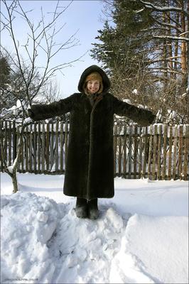 Anjo de inverno Svetlana