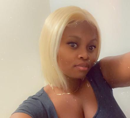 Ebony blonde hair wife