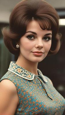 mujer de los años 60
