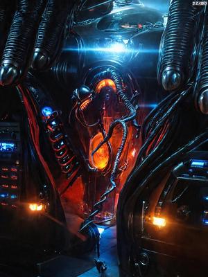 Cosmos Of Ai Artwork 0034 (Alte Vakuumröhren)