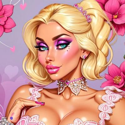 AI generada - Barbie Bimbo Princesa