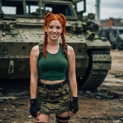 Chicas del ejército de IA del Apocalipsis