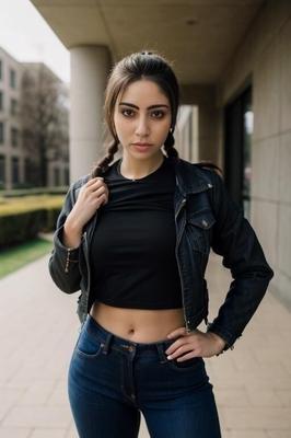 私のセミヌード写真（愚かな女）