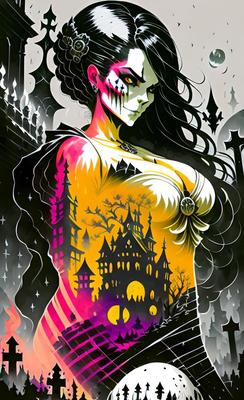 Vampiro del cementerio 002/ai
