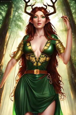Diosa del bosque - v1