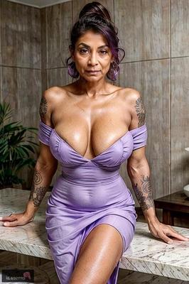 Reifes Desi-Babe wird zu Hause geknallt