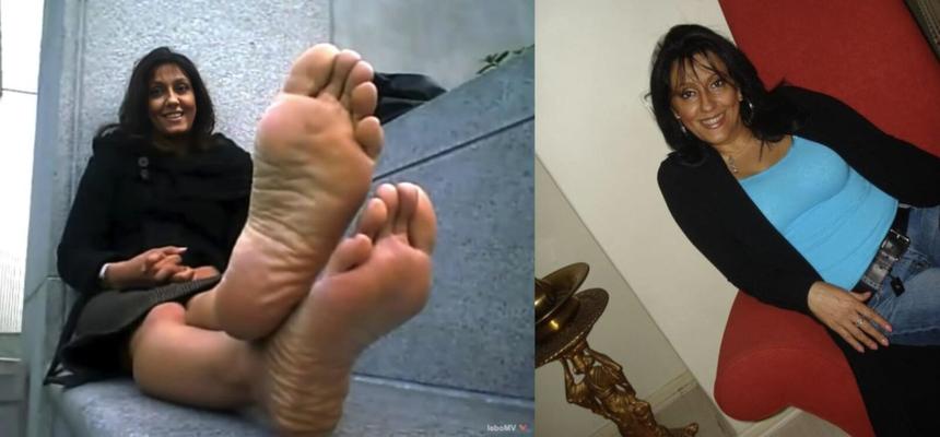 Before and After: Feet and Cunt