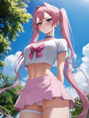 アニメ スタイル - v2 (非ヌードのメコスジ)